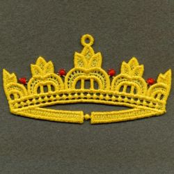 FSL Royal Crown Ornament 06 machine embroidery designs