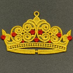 FSL Royal Crown Ornament 08 machine embroidery designs