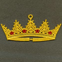 FSL Royal Crown Ornament 10 machine embroidery designs