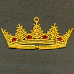 FSL Royal Crown Ornament 10 machine embroidery designs