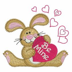 Valentine Animals 01 machine embroidery designs