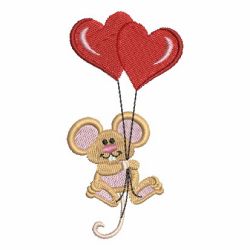 Valentine Animals 07 machine embroidery designs