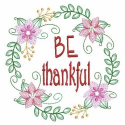 Be Thankful(Sm) machine embroidery designs
