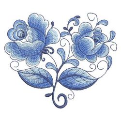 Delft Blue Roses 2 09(Lg)