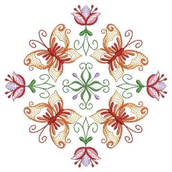 Butterfly Quilt Blocks 8 03(Md) machine embroidery designs
