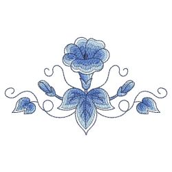 Delft Blue Bloom 2 03 machine embroidery designs