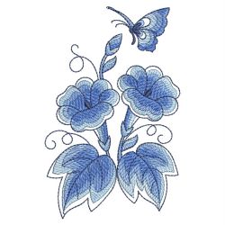 Delft Blue Bloom 2 04 machine embroidery designs