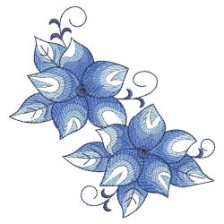 Delft Blue Bloom 2 06 machine embroidery designs