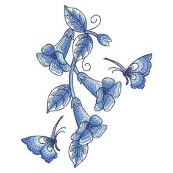 Delft Blue Bloom 2 13 machine embroidery designs