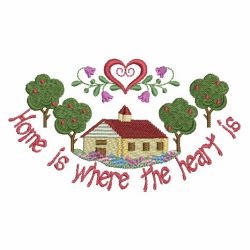Home Is Where The Heart Is 07 machine embroidery designs