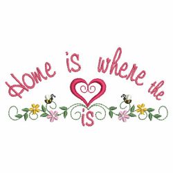 Home Is Where The Heart Is 09 machine embroidery designs