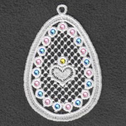 FSL Crystal Easter Eggs 03 machine embroidery designs