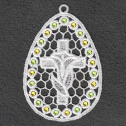 FSL Crystal Easter Eggs 07 machine embroidery designs