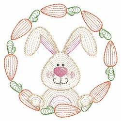 Rippled Little Bunny 05(Lg) machine embroidery designs