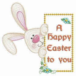 Rippled Little Bunny 06(Lg) machine embroidery designs