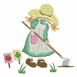 Spring Sunbonnet Sue 04 machine embroidery designs