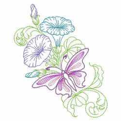 Vintage Baroque Blossoms 07(Sm) machine embroidery designs