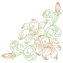 Vintage Baroque Blossoms 12(Sm) machine embroidery designs