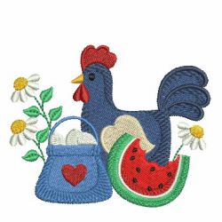 Country Chicken 2 machine embroidery designs