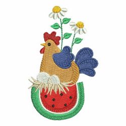 Country Chicken 2 04 machine embroidery designs