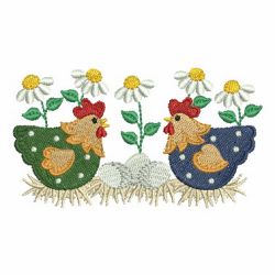 Country Chicken 2 07 machine embroidery designs