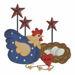 Country Chicken 2 10 machine embroidery designs