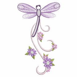 Rippled Dragonflies 4 11(Lg) machine embroidery designs
