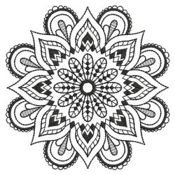 Blackwork Quilt Pattern 05(Sm) machine embroidery designs