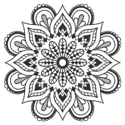 Blackwork Quilt Pattern 05(Lg) machine embroidery designs