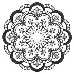 Blackwork Quilt Pattern 06(Md) machine embroidery designs