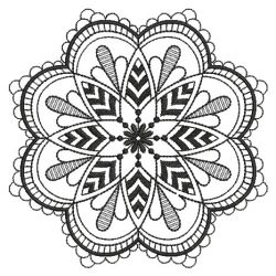 Blackwork Quilt Pattern 09(Md) machine embroidery designs