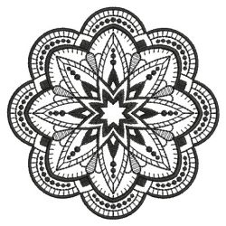 Blackwork Quilt Pattern 10(Sm)