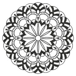 Blackwork Quilt Pattern 2 05(Sm)