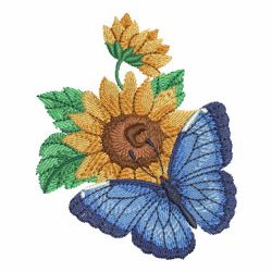 Butterfly Blooms 04 machine embroidery designs