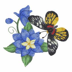 Butterfly Blooms 09 machine embroidery designs
