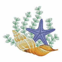 Seashells 4 01 machine embroidery designs