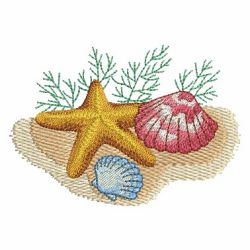 Seashells 4 05 machine embroidery designs