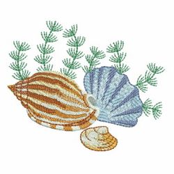 Seashells 4 07 machine embroidery designs