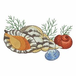 Seashells 4 11 machine embroidery designs