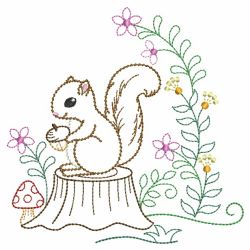 Vintage Forest Animals(Md) machine embroidery designs