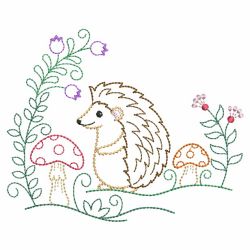 Vintage Forest Animals 03(Lg) machine embroidery designs