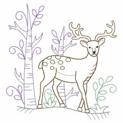 Vintage Forest Animals 06(Sm) machine embroidery designs