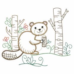 Vintage Forest Animals 12(Sm) machine embroidery designs