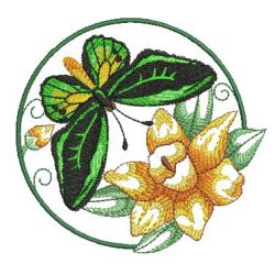 Butterfly Blooms 2 05(Sm) machine embroidery designs