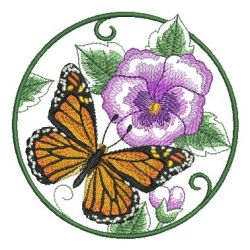 Butterfly Blooms 2 07(Lg) machine embroidery designs