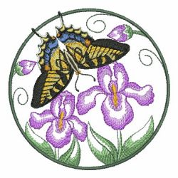 Butterfly Blooms 2 08(Lg) machine embroidery designs