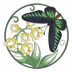 Butterfly Blooms 2 10(Sm) machine embroidery designs