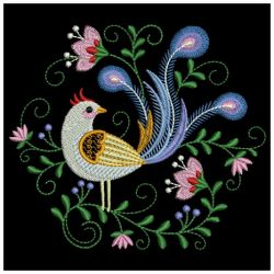 Decorative Birds 08(Md) machine embroidery designs