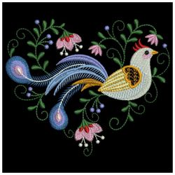 Decorative Birds 10(Sm) machine embroidery designs