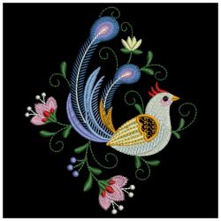 Decorative Birds 11(Md) machine embroidery designs